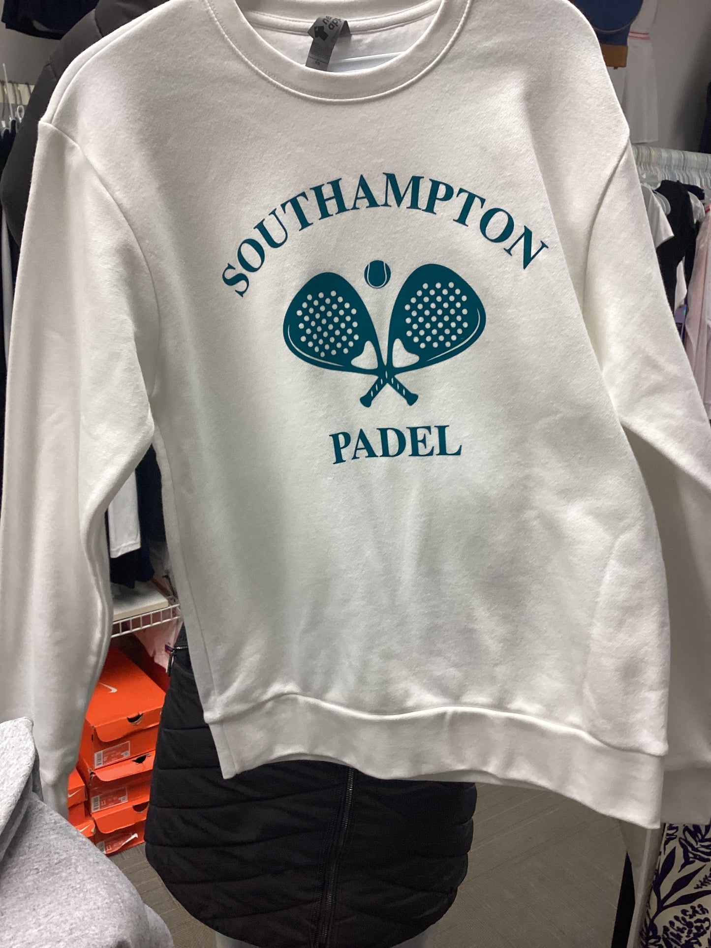 Tennis East Southampton crew sweatshirt 2024