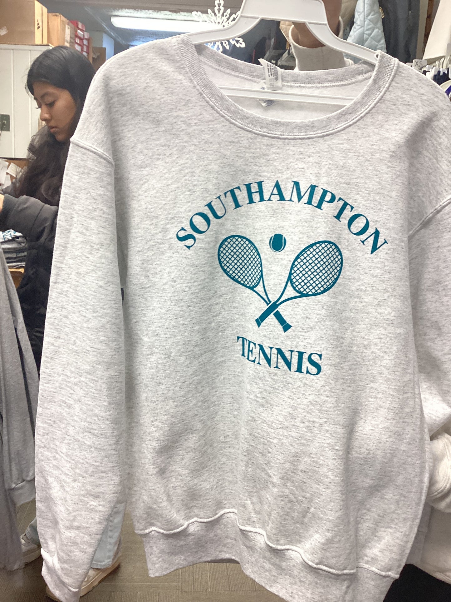 Tennis East Southampton crew sweatshirt 2024