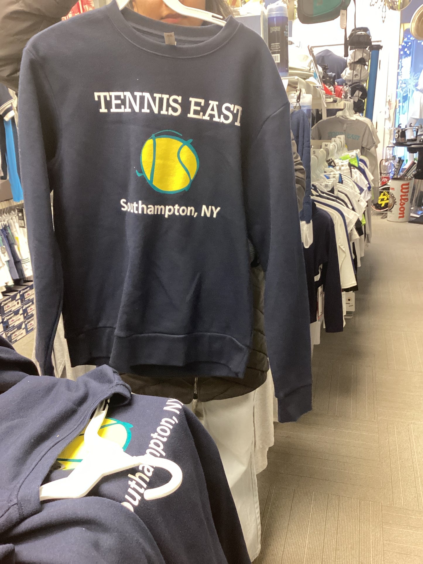 Tennis East Southampton crew sweatshirt 2024
