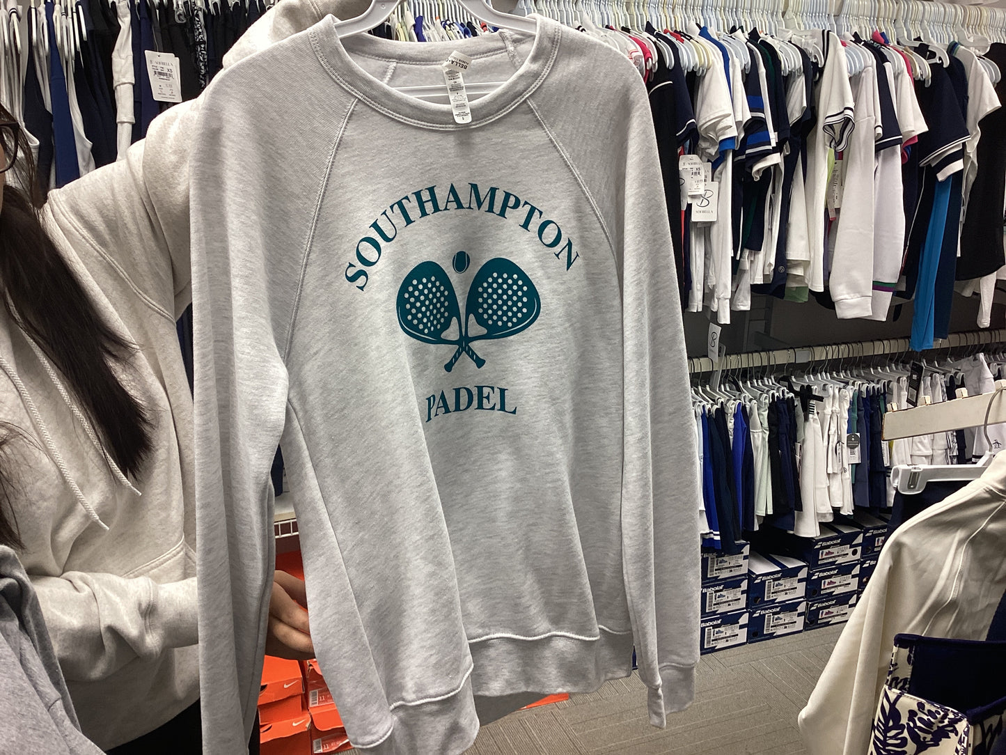 Tennis East Southampton crew sweatshirt 2024