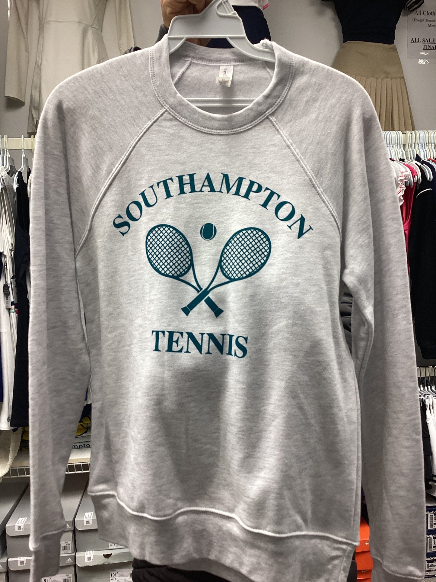 Tennis East Southampton crew sweatshirt 2024